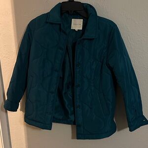 Copper Key Kids' Deep Teal Puffer Jacket